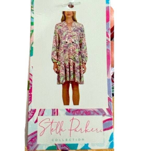 Stella Parker FLORAL DREAMS LILAC Dress - Picture 2 of 11